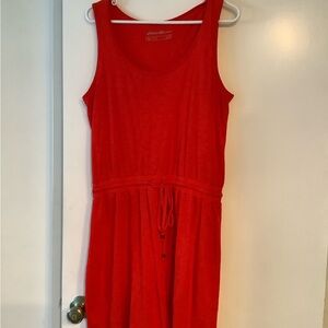 Red Sleeveless Dress